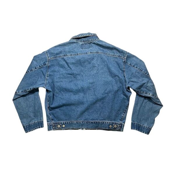 Vintage Levi’s Denim Part Trucker Jean Jacket Full Zip - Picture 4 of 4